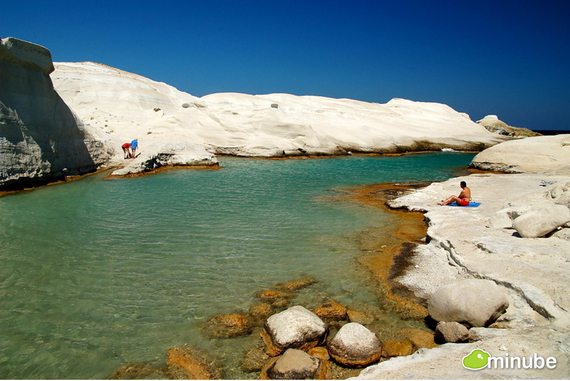 15) Sarakiniko, Grecia.. (Foto de Naxos)