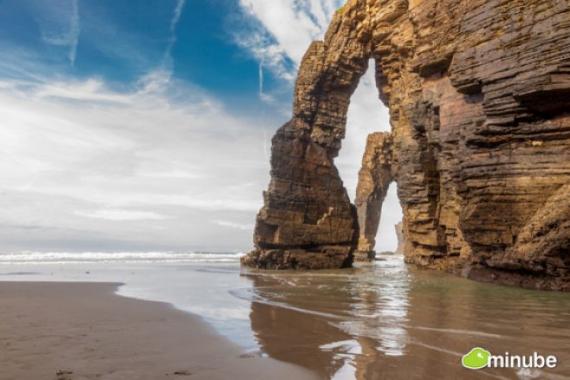 23) Las Catedrales, Espaa. (Foto de Juan Carlos Ibaez)