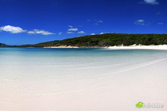 25) Whitehaven Beach, Australia.. (Foto de JC Mauguit)