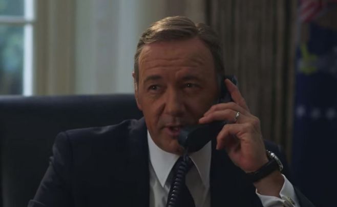 Kevin Spacey se hace pasar por Bill Clinton Kevin Spacey se hace pasar por Bill Clinton