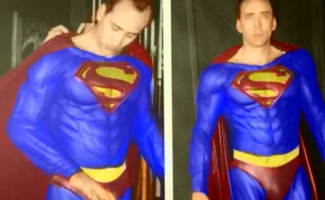 Nicolas Cage y el Superman que nunca fue