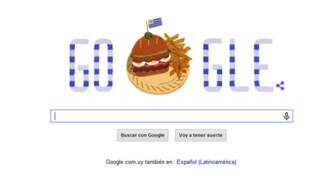 Google homenajea a Uruguay