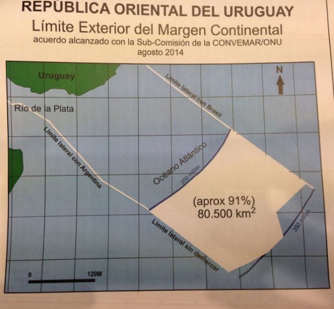 Extensin de la plataforma continental