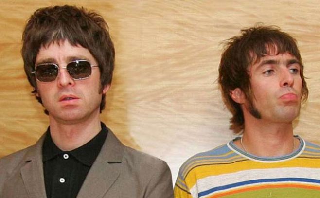 Los hermanos Liam y Noel Gallagher