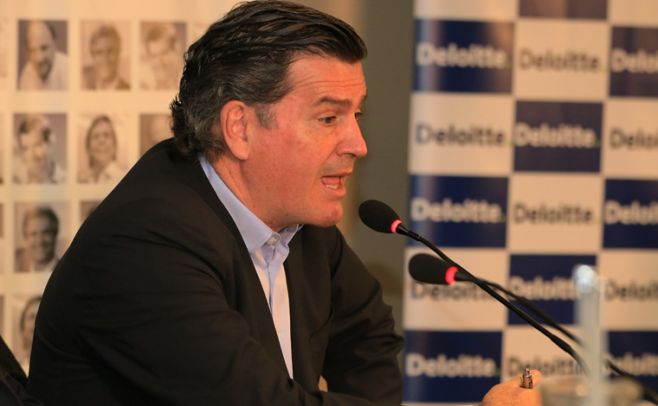 Bordaberry inauguró ciclo de El Espectador y Deloitte con presidenciables. Claudio Guido