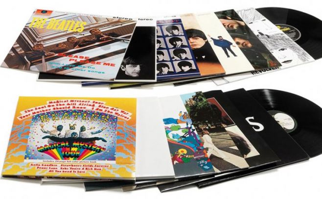 Los álbumes de los Beatles salen en vinilo