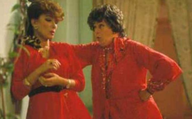 
China y Betiana Blum, en "Esperando la carroza", histrico film argentino de 1985.. Diario El Espectculo