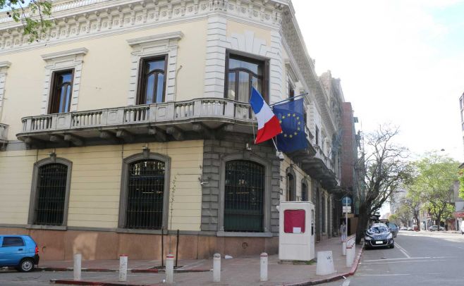 Embajada de Francia en Montevideo. Claudio Guido