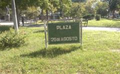 El pasto de una plaza de Bella Unión divide a la clase política de Artigas