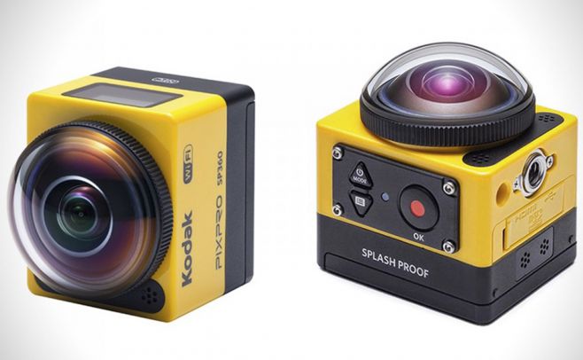 Kodak lanzó cámara que genera vistas en 360°