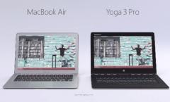 Lenovo "le pega" a la nueva Mac Book Air de Apple
