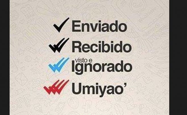 Los divertidos memes sobre el doble tic azul de Whatsapp