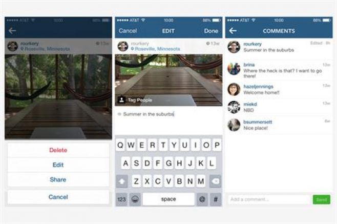 Instagram habilita la edición de textos en su nueva versión