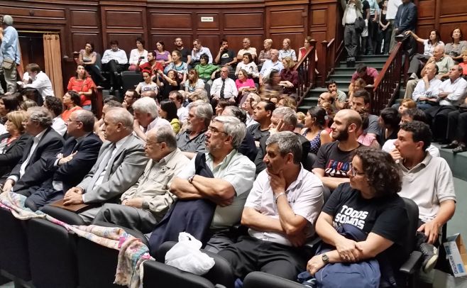 Ehrlich, Brenta, Kreimermann entre otros, fueron los ministros presentes.