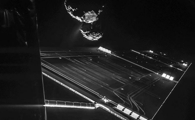Módulo Philae sigue activo sobre superficie de cometa Módulo Philae sigue activo sobre superficie de cometa