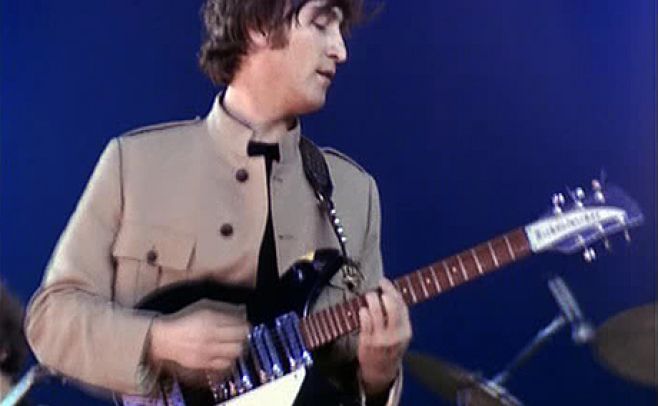 Venden piezas de una de las guitarras favoritas de Lennon. 