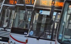 Paro total de transporte de 24 horas desde medianoche