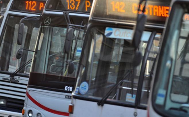 Paro total de transporte de 24 horas desde medianoche