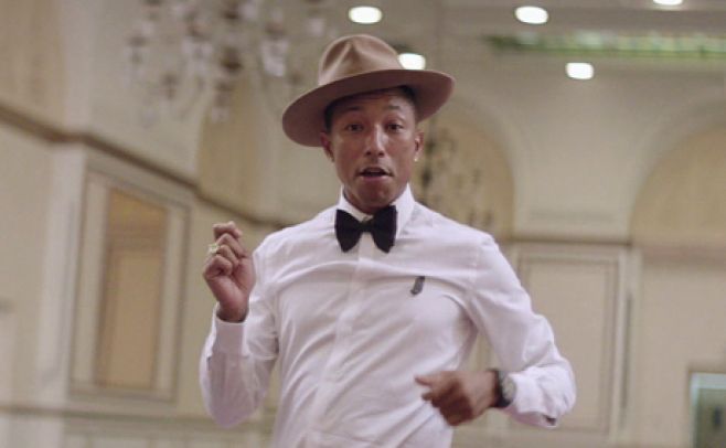 El mundo aplaudió la felicidad de Pharrell Williams en 2014