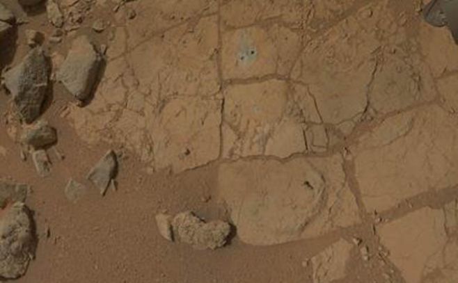 Hallan material orgánico en meteorito procedente de Marte