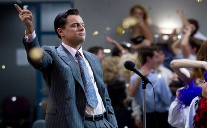 "El lobo de Wall Street". 
