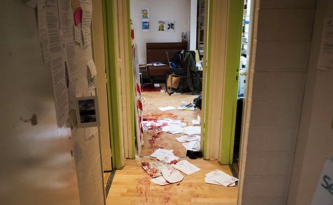 Así quedó la redacción del Charlie Hebdo tras la masacre terrorista