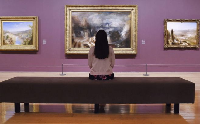 Materiales pictóricos de Turner se exponen en mansión