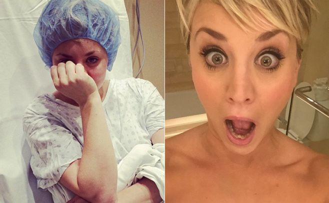 Kaley Cuoco reveló su adicción a los sprays nasales