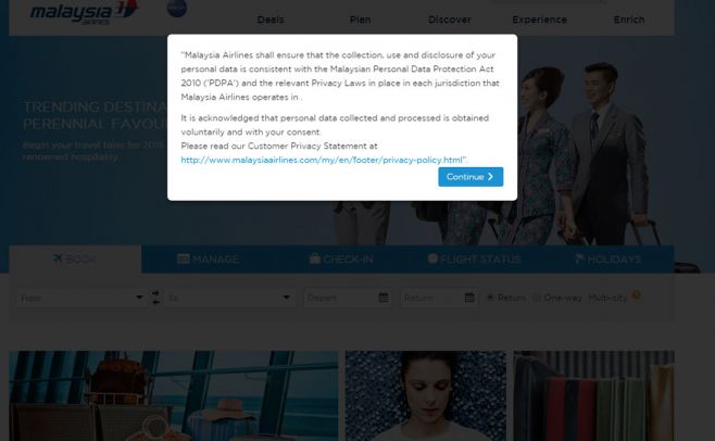 Web de Malaysia Airlines hackeada por piratas informáticos