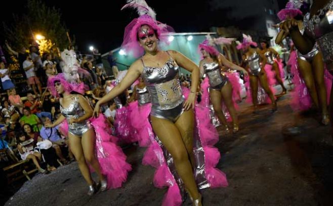 Los barrios Sur y Palermo vibraron a ritmo de candombe. ad/hoc Nicols Rodrguez