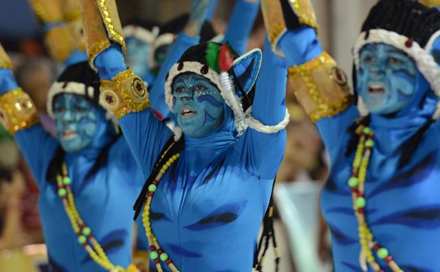 El Carnaval de Artigas, una fiesta a puro samba y color. M. Singer