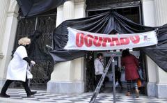 Trabajadores del Vilardebó en pre-conflicto y en asamblea permanente