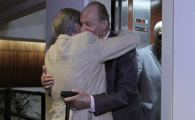 Tabaré Vázquez se reunió este sábado con el rey Juan Carlos. EFE