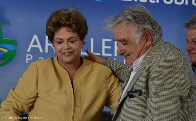 Rousseff: "Relaciones bilaterales se profundizarán con nuevo gobierno". Ojo de Pjara / M. Singer