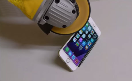 Amoladora vs. Iphone 6