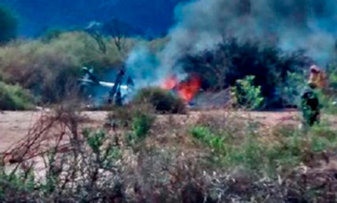 Diez muertos al chocar dos helicópteros en Argentina