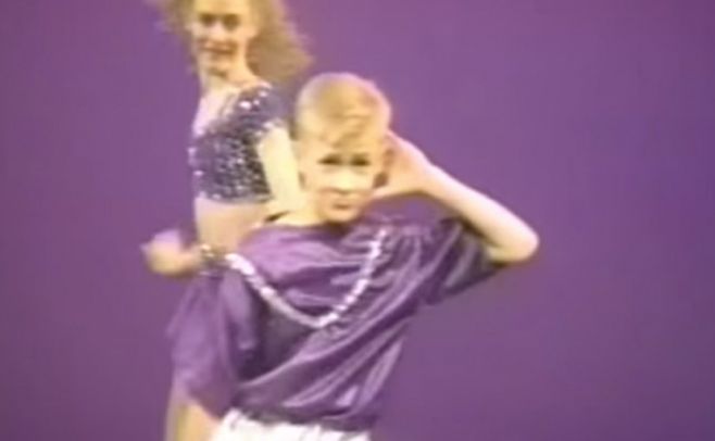 El increíble baile de Ryan Gosling a los 12 años