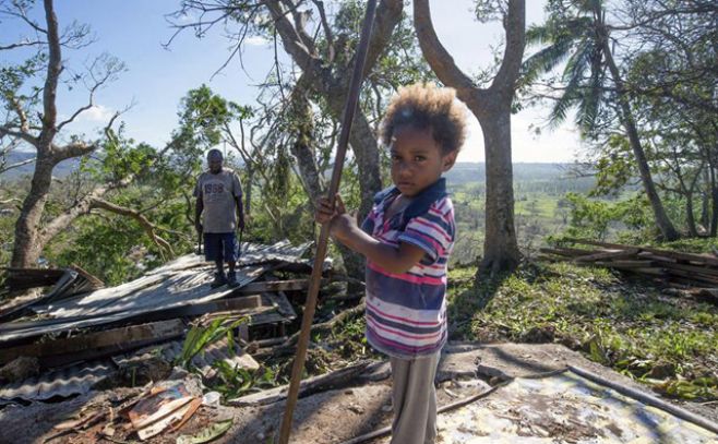 Vanuatu teme una hambruna en áreas asoladas por el Pam Vanuatu teme una hambruna en áreas asoladas por el Pam
