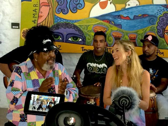 De paso por Montevideo, Joss Stone visitó a los Rada. Glamity Agencia