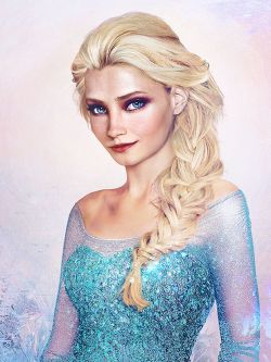 Elsa de Frozen.