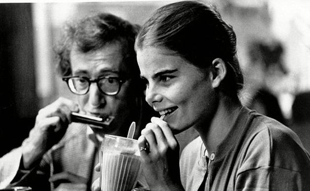 Mariel con Woody Allen. El director la sedujo cuando ella tena 18 aos.