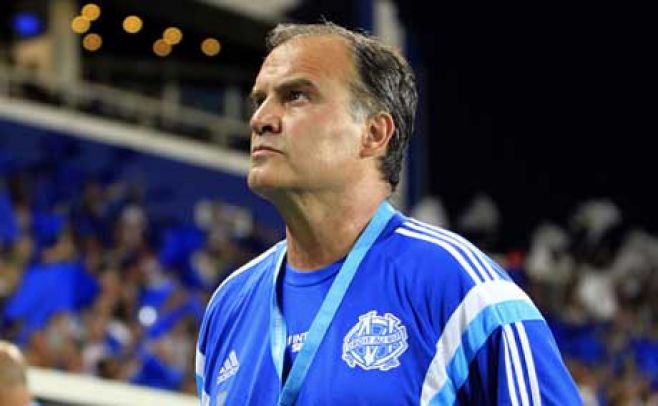 Imponente arenga de Marcelo Bielsa en Francia Imponente arenga de Marcelo Bielsa en Francia