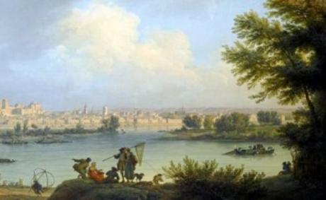 El Louvre añade la obra "Vue d'Avignon" del francés Vernet