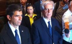 Vázquez: "Vengo a despedir a un gran uruguayo y un brillante escritor"