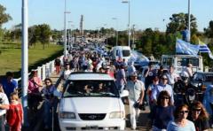 Asambleístas de Gualeguaychú vuelven a la protesta