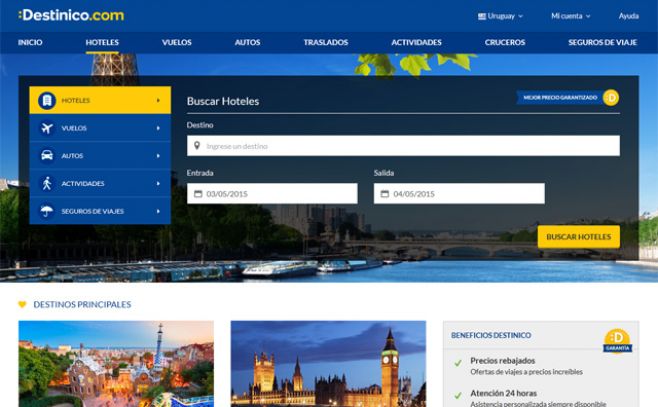 Uruguayos lanzan sitio web para potenciar turismo a gran escala