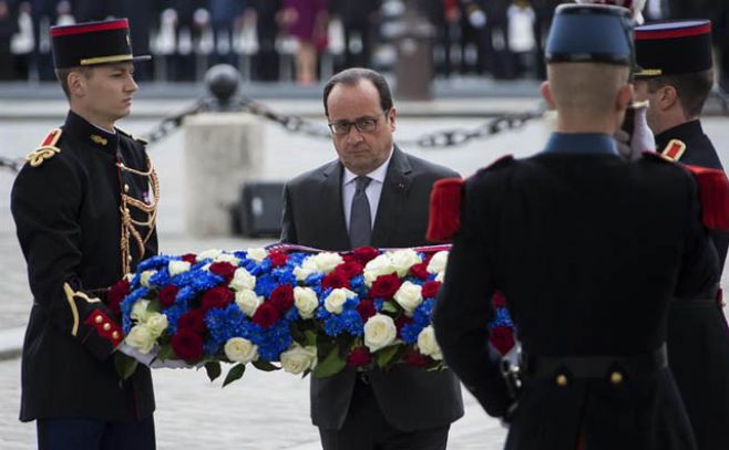 Francia conmemora los 70 años de la rendición de Alemania nazi
