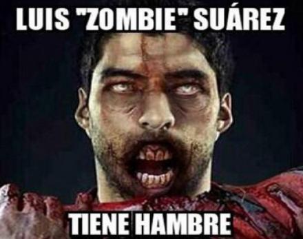 Suárez vs. Chiellini: el otro duelo de la final ya tiene memes