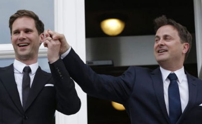 El primer ministro de Luxemburgo se casó con un arquitecto