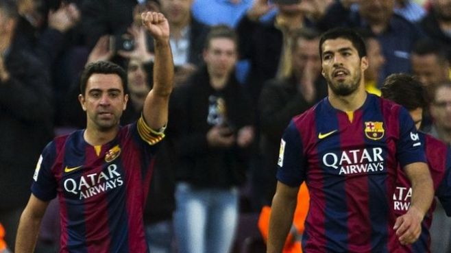 Suárez se pierde el último partido del capitán Xavi